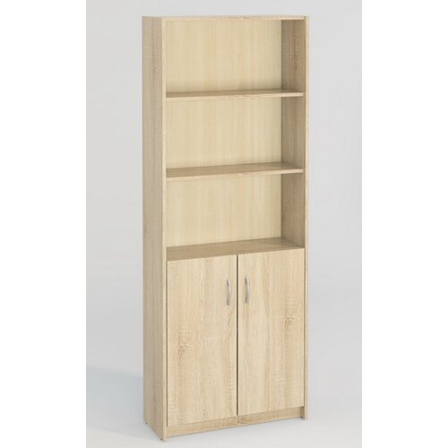 Стеллаж открытый с дверцами М-9 дуб сонома