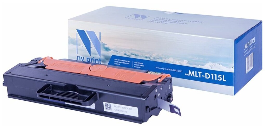 Картридж NV Print MLT-D115L для Samsung, 3000 стр, черный