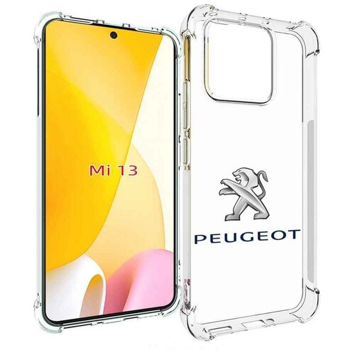 Чехол MyPads peugeot-пежо-3 мужской для Xiaomi 13 задняя-панель-накладка-бампер чехол mypads peugeot пежо 3 мужской для xiaomi mi 11 экран 6 81 задняя панель накладка бампер