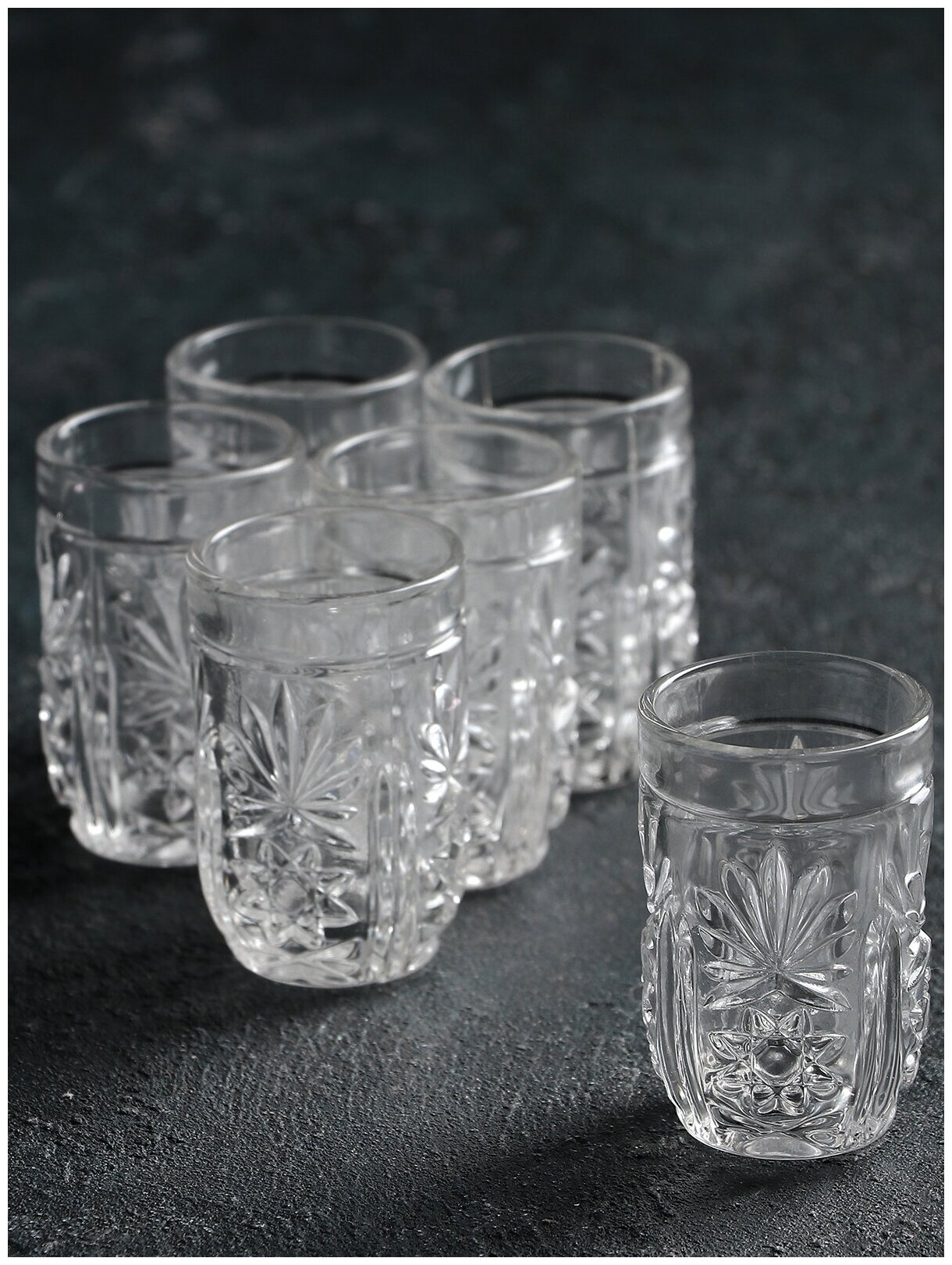 фото Набор стопок 40 мл "Сияние", 6 шт