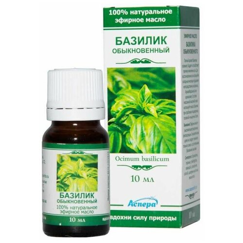 Масло эфирное Аспера Базилик 10ml ПК2301С004