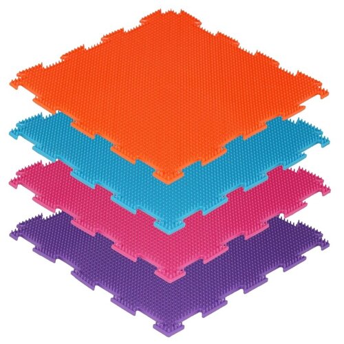 фото Модульный коврик, ортодон, трава, жесткий, 8 пазлов