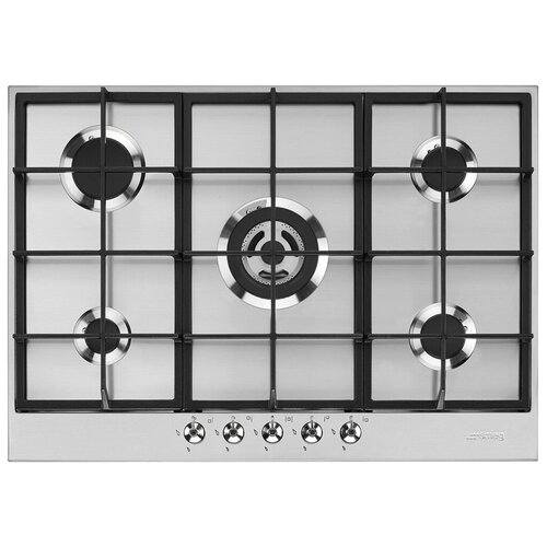 Встраиваемая газовая панель SMEG Газ Classicaгазовая варочная панель 725 смнержавеющая сталь 6648900₽