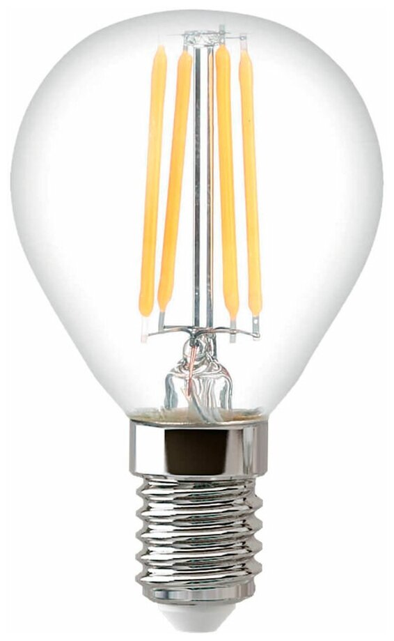 Лампа филаментная Thomson E14, шар, 11Вт, 6500К, белый холодный, TH-B2338, одна шт.