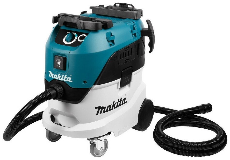 Профессиональный пылесос Makita VC4210L, 1200 Вт, белый/синий/черный