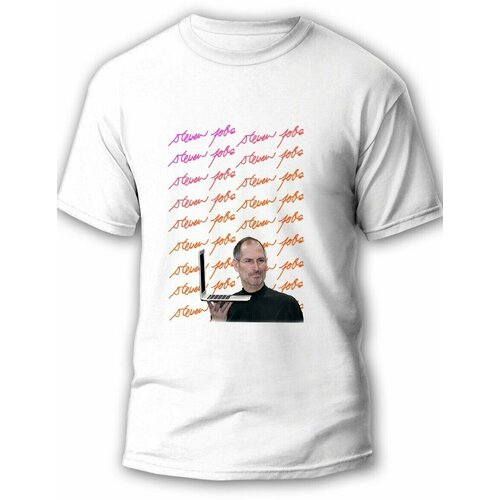 фото Футболка, размер l, белый будь на стиле