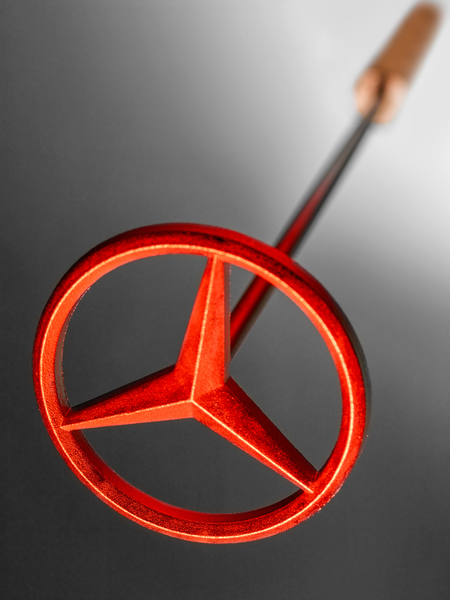 Клеймо для барбекю Mercedes-Benz BBQ Branding Iron - фотография № 2