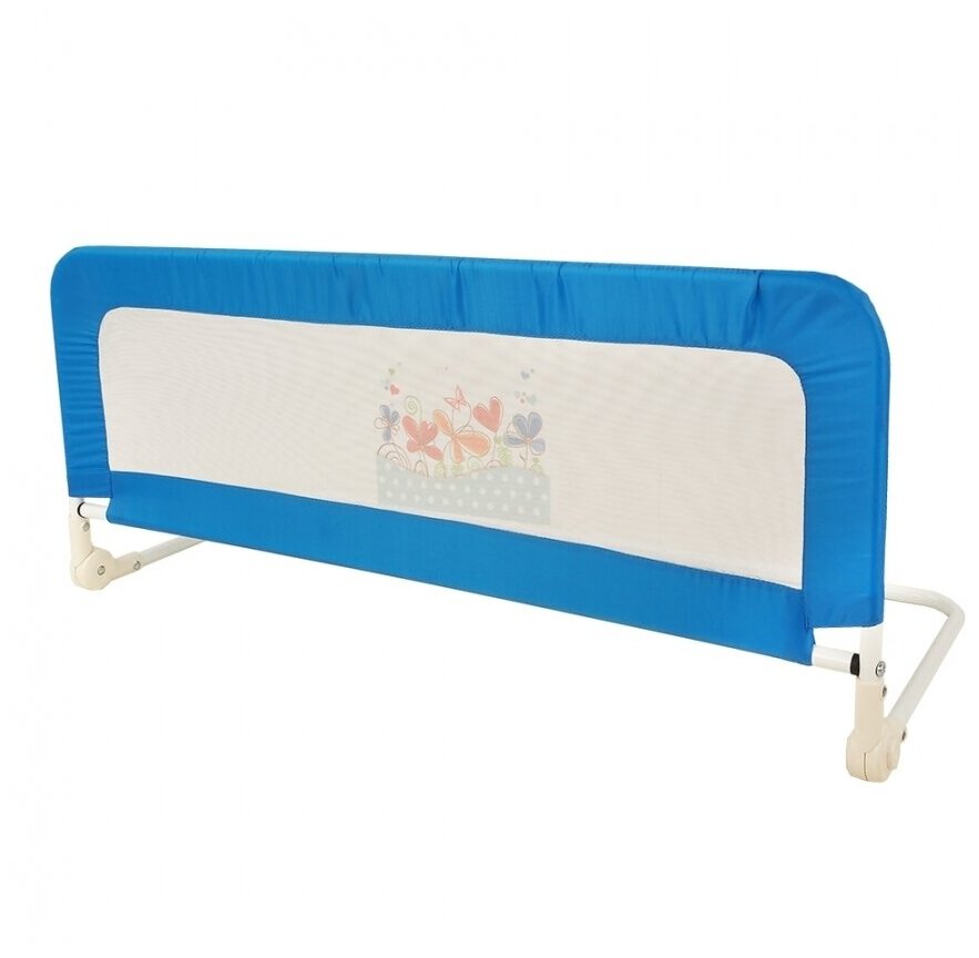 Детский защитный бортик для кроватки Карапуз Синий ограждение в кроватку защита от падения малыша