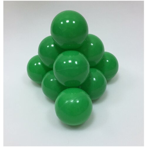 Шарики для сухого бассейна 150 шт, диаметр 7 см, цвет зеленый, sbh109-150