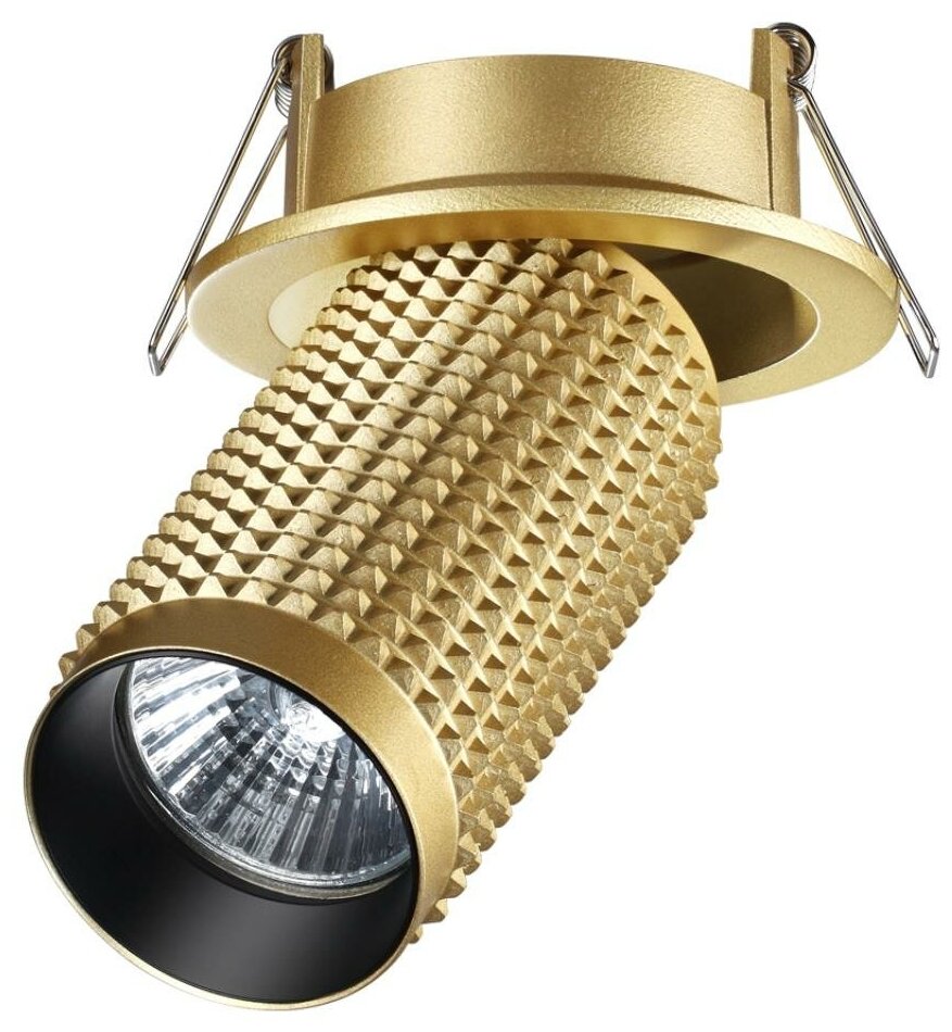 370747 SPOT NT21 250 золото Светильник встраиваемый IP20 GU10 50W 220V MAIS