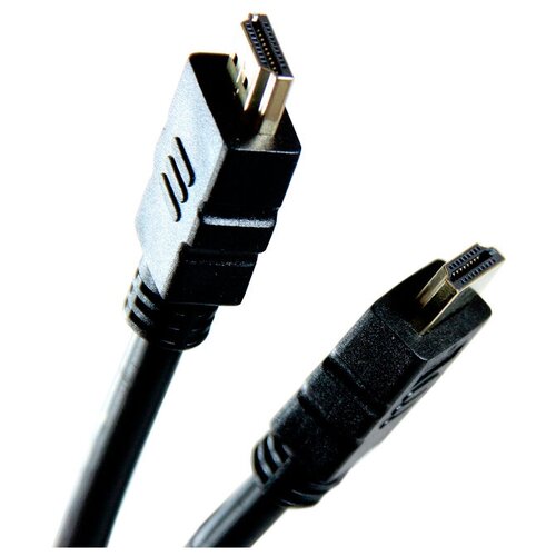 Кабель Aopen HDMI - HDMI (ACG711), черный кабель aopen hdmi hdmi acg711 1 шт белый