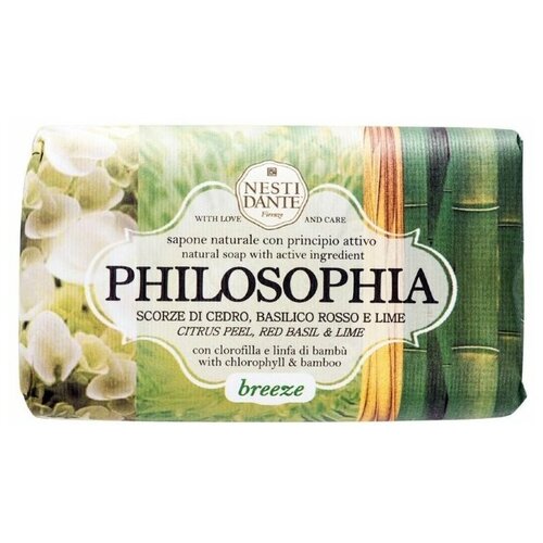 Nesti Dante Мыло кусковое Philosophia Breeze цветочный, 250 г