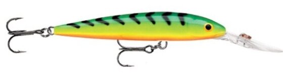 Воблер Rapala Downdeep Husky Jerk суспендер 2,4-5,7м, 12см, 15гр. DHJ12-FT