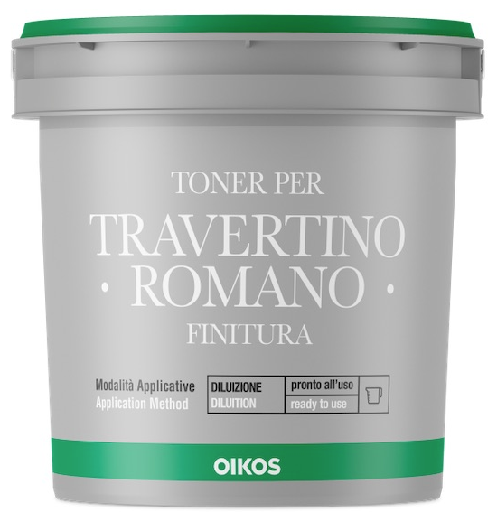   Oikos Toner per Travertino Romano Finitura dorato 0.1 