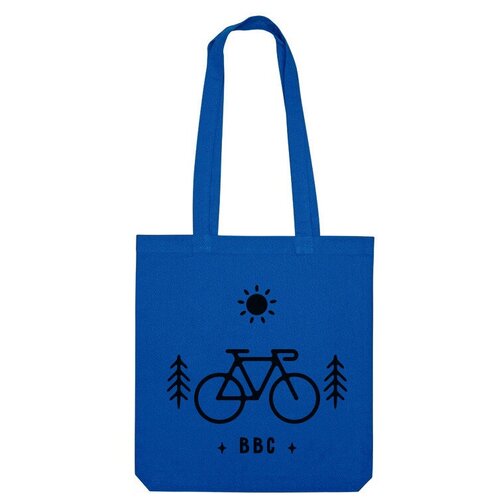 Сумка шоппер Us Basic, синий непочтовая марка австрия грац 1896 велосипедный клуб