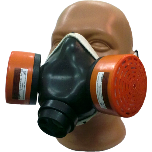 Полумаска БРИЗ-3201 (РУ) газопылезащитная С фильтром А1Р1D R D (Х40)