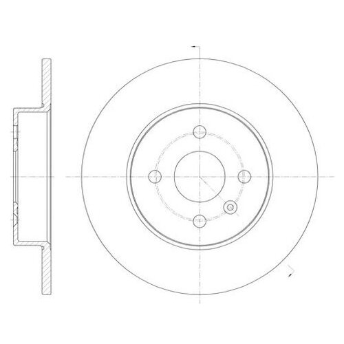 фото Тормозной диск roadhouse 6789.00 road house