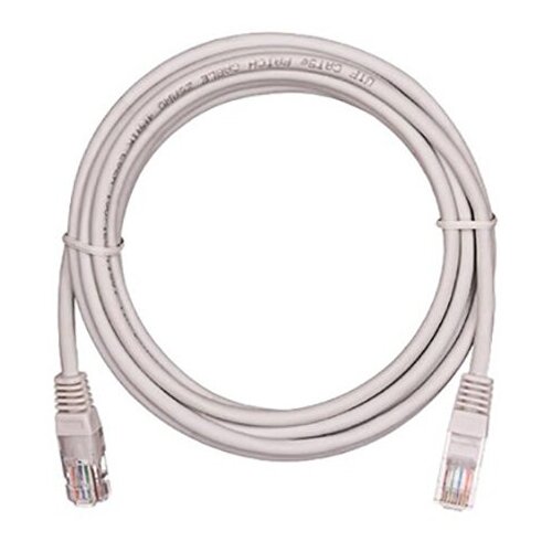 Сетевой кабель Exployd UTP RJ45 CAT6 5v Grey EX-K-1397 10 пар 8 калибровочных клемм wakauto медные позолоченные разъемы 8ga обжимные барьерные штекеры для динамика красные и