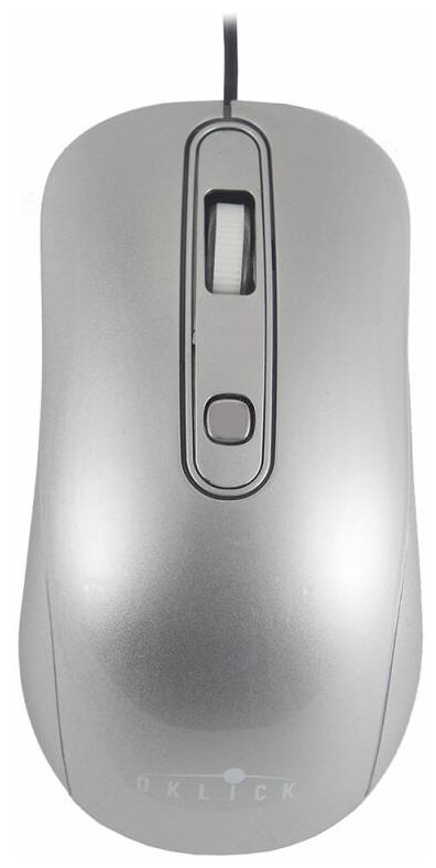 мышь Oklick 155M Black-grey USB - фото №20