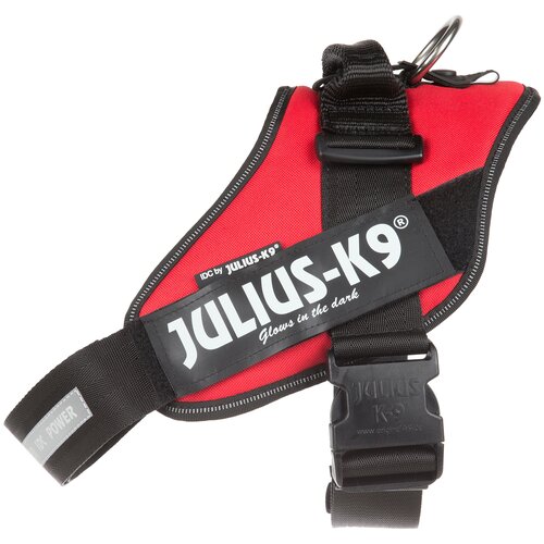 Шлейка JULIUS-K9 IDC Powerharness 3 красный, XXL julius k9 шлейка для собак idc powerharness 3 82 115 см 40 70 кг зеленая неон