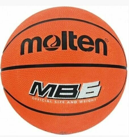 Баскетбольный мяч для тренировок MOLTEN MB6 резиновый размер 6 Original