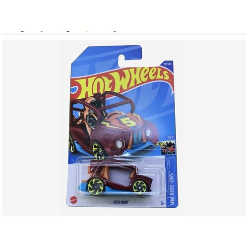 hot wheels машинка базовой коллекции head atarter c4982 ghd45 Hot Wheels Машинка базовой коллекции KICK KART C4982/HCW58