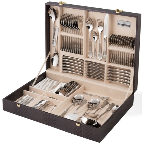 фото Набор столовых приборов solingen на 12 персон, 72 предмета, модель "palazzo-0" picard & wielputz