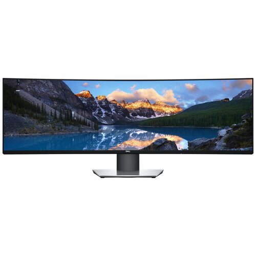 фото Монитор dell ultrasharp u4919dw 49", черный/серый