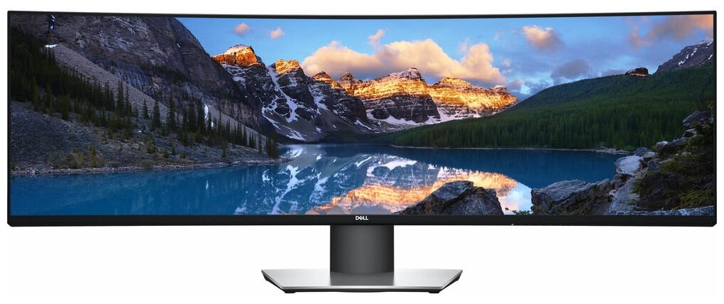 Монитор Dell 49" U4919DW Curved LCD BK/BK ( IPS; 32:9; 350 cd/m2; 1000:1/2M:1; 5120 x1440; 5ms; 178/178; 2HDMI; DP; USB Type-C; 7xUSB 3.0; HAS; Tilt) важно:без EU кабеля пит в компл