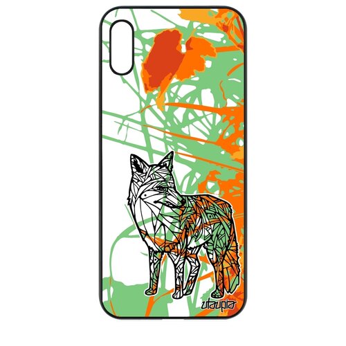 фото Чехол на телефон honor 8a, "лиса" тайга коварная utaupia