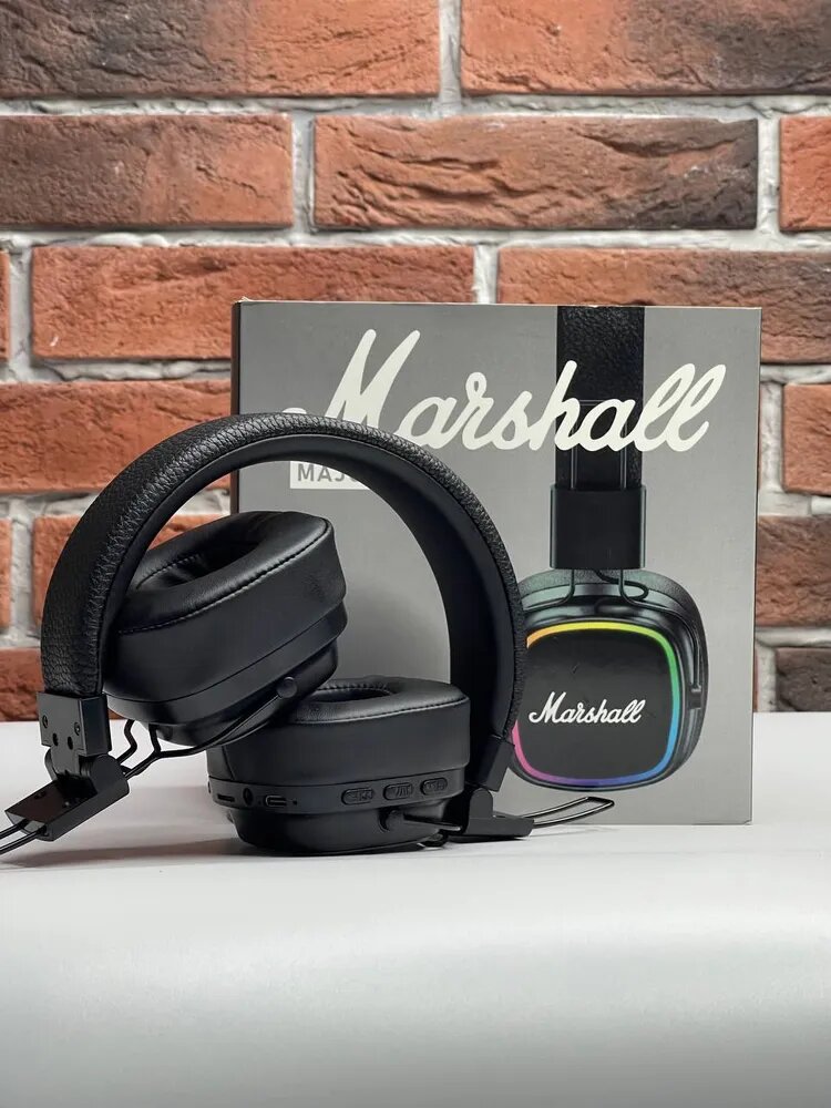 Наушники с микрофоном, Bluetooth, USB Type-C, черный