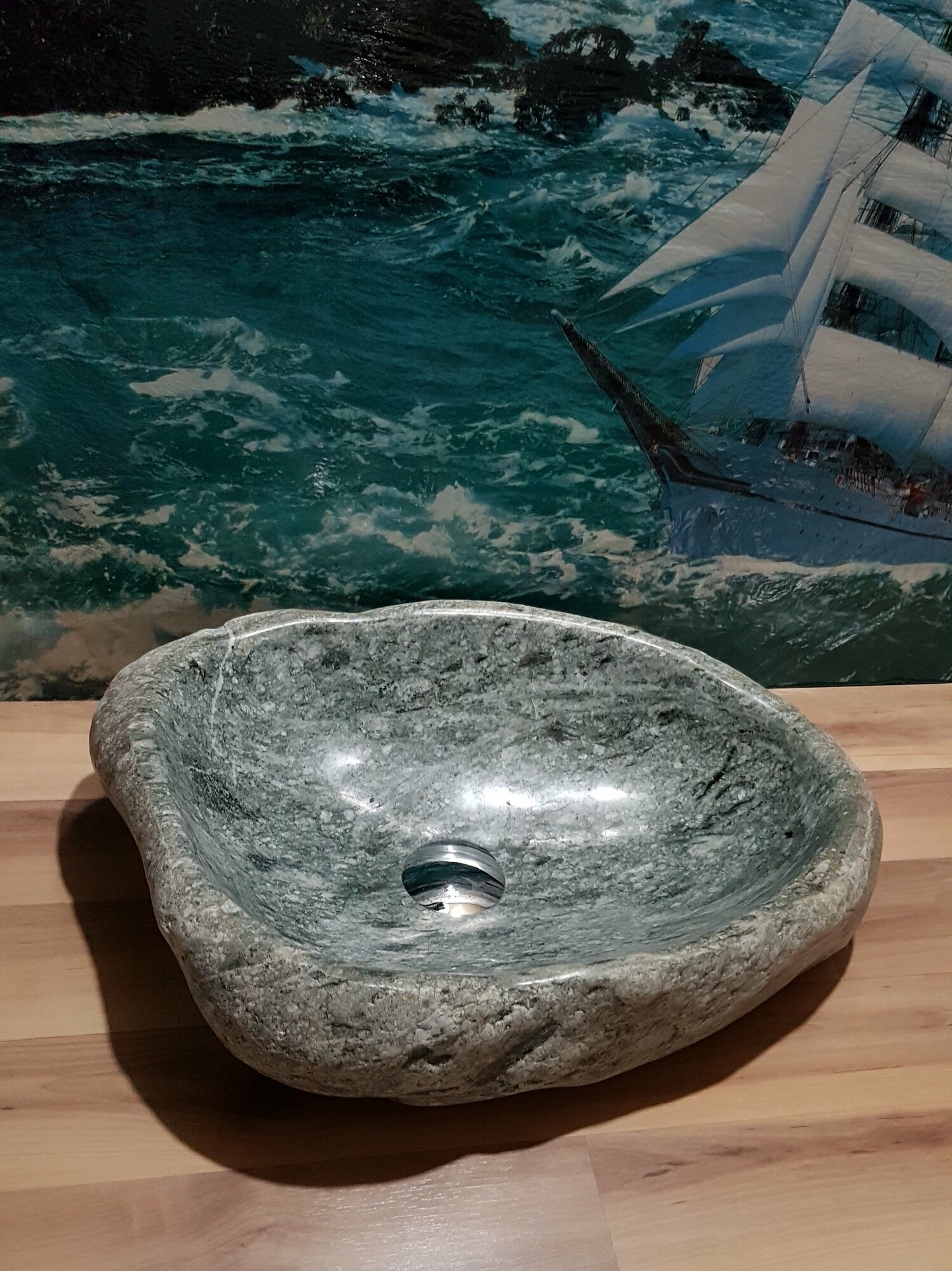 Раковина из натурального речного камня из р.Архыз - фотография № 7
