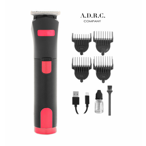 Машинка для стрижки Беспроводной триммер мужской волос для мужчин бороды и усовдомашняяуход за волосамидля домасерыйподарок для мужамужчины 193300₽