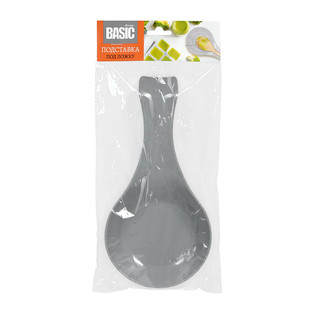 фото Подставка под ложку пластиковая /для кухни/подложка/под вилку/лопатку/ 25*12,5 см BASIC "Marmiton"
