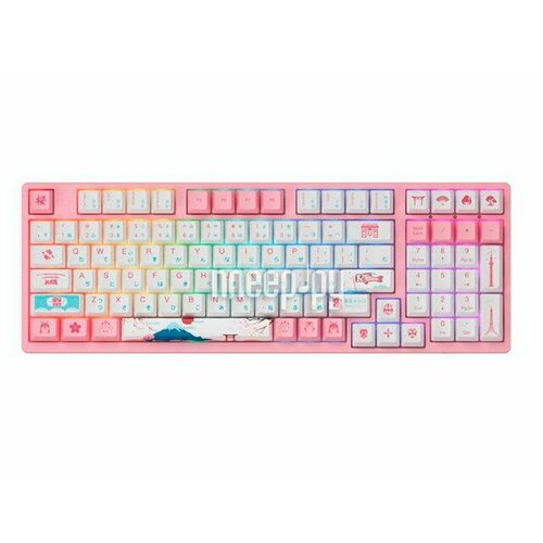 Клавиатура Akko 3098B World Tour-Tokyo R2 Golden Blue 800000₽