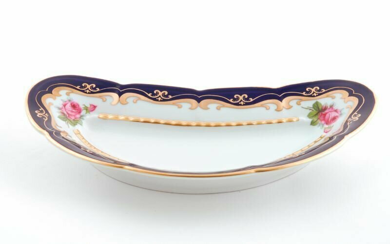 фото Блюдо для костей Leander Мелкие цветы, кобальт 07114913-0440