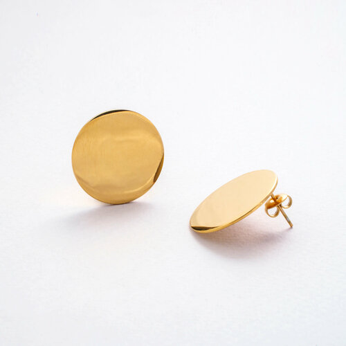 Комплект серег Miniature серьги пусеты fashion jewelry бижутерный сплав золотой