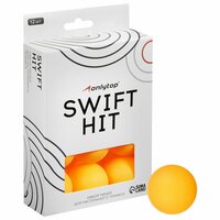 Мяч для настольного тенниса 40 мм (набор 12 шт), цвет оранжевый 9496351