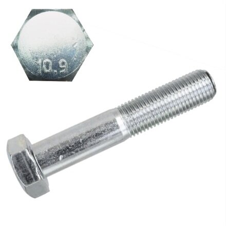 фото GARWIN PRO A00121 Болт DIN 960 (10,9) цинк кл 17 ГОСТ 7798-70123 ('10x70x1')