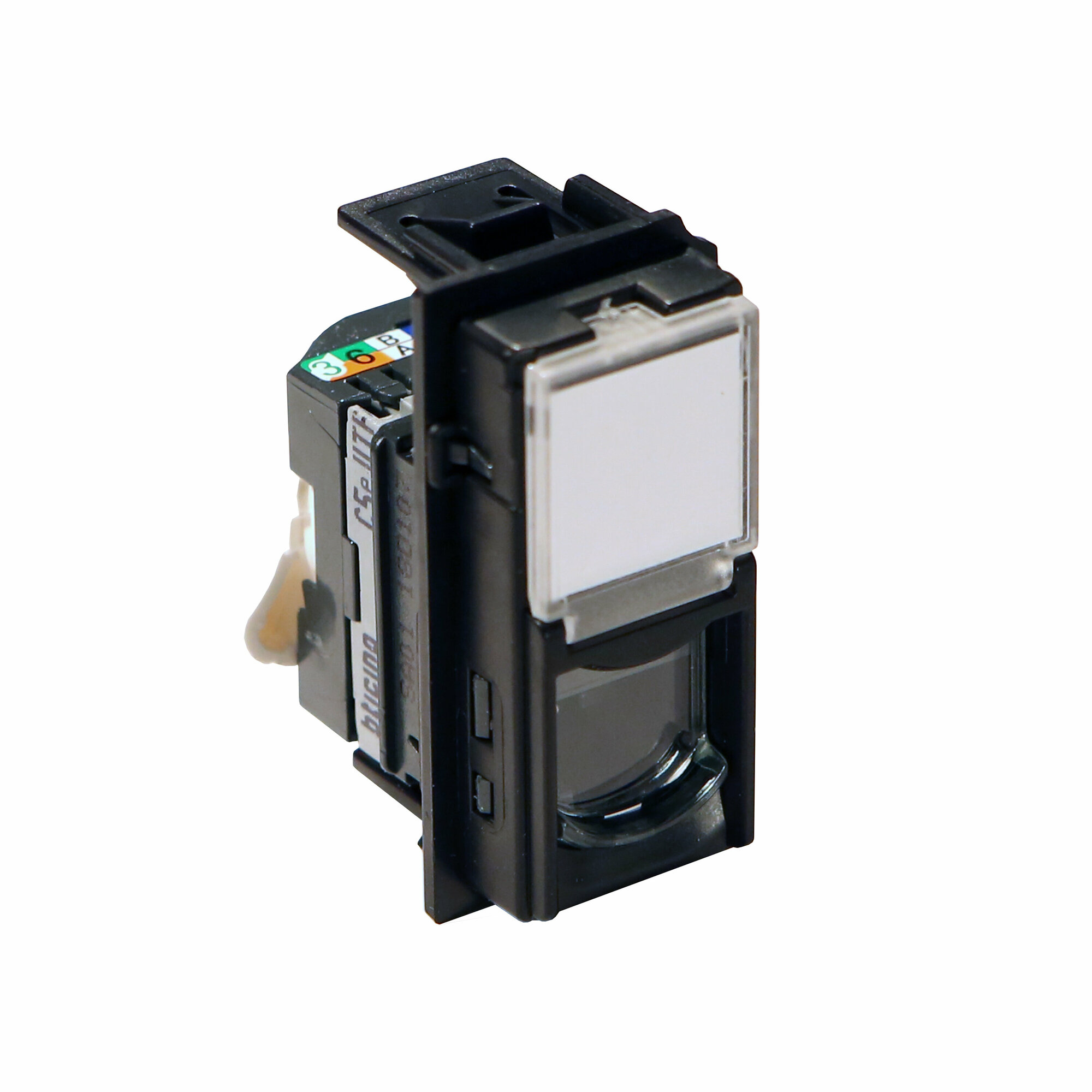 фото BT Living now Черный Розетка компьютерная RJ45 cat5e UTP 1 мод, арт. KG4279C5E