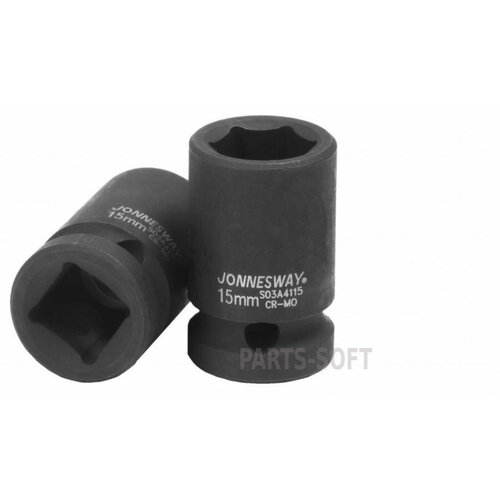 JONNESWAY S03A4115 S03A4115 Торцевая головка ударная 1/2DR, 15мм jonnesway s03a4115 головка торцевая ударная