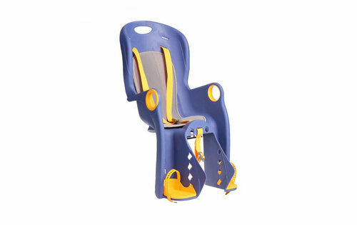 Кресло детское BQ заднее max 22кг регулировка ног по высоте, пластик, синее