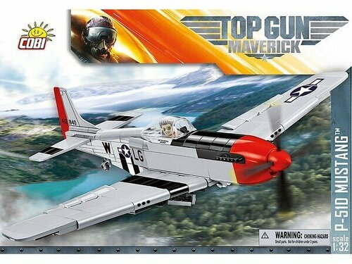 Конструктор Cobi TOP GUN P-51D Mustang Fighter, 350 деталей, 5846