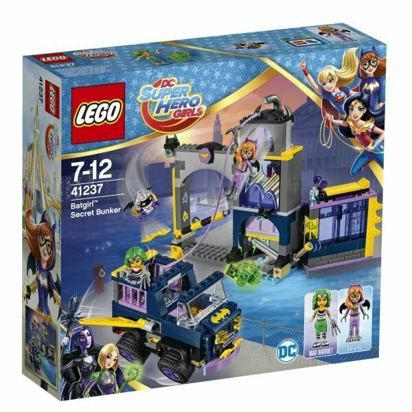 LEGO Super Hero Girls Секретный бункер Бэтгёрл 41237