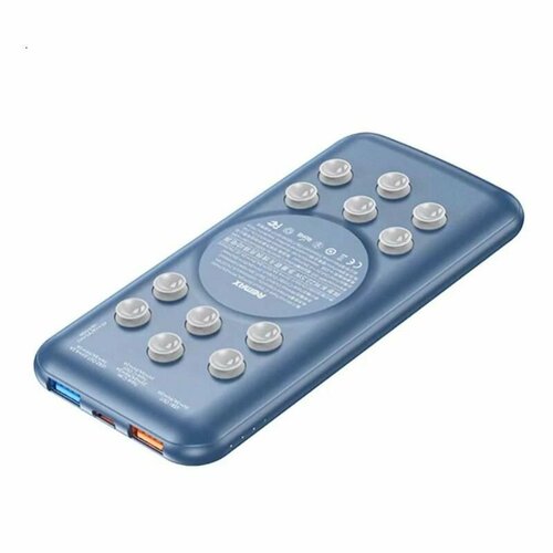 Внешний аккумулятор USB Remax RPP-203 10000 mAh225W2 порта USBQIUSB-C PDQCLED 179900₽