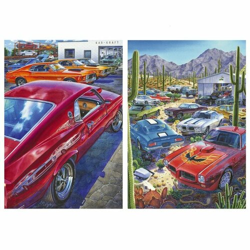 Блокнот А6+ 50л на склейке MLG, обл карт, ВД-лак, микс 9882827