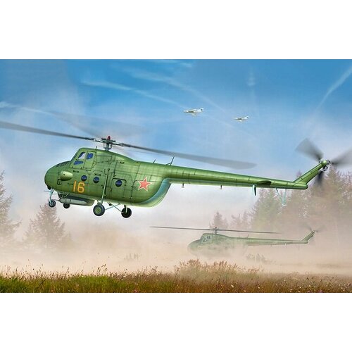 05817 Trumpeter Вертолет Ми-4А Hound 1/48 сборная модель вертолета mi 24d 05812 1 48