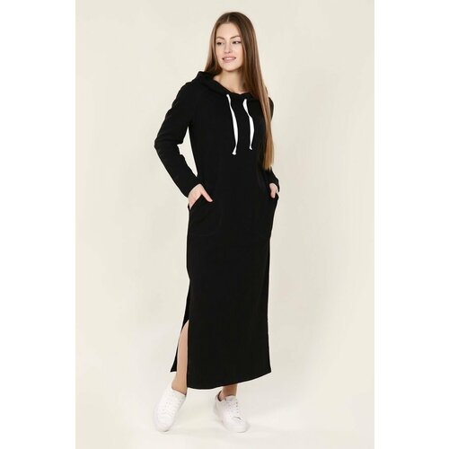 Платье Руся, размер 48, черный