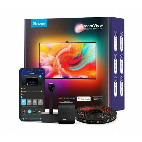 Умная светодиодная лента для подсветки телевизора 75-85 дюймов Govee WiFi RGB Smart TV LED