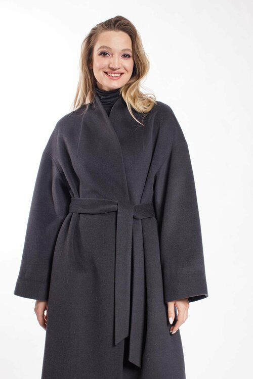 Пальто  Modetta Style, размер 56, серый